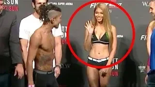 10 FUNNIEST STAREDOWNS MOMENTS IN SPORTS