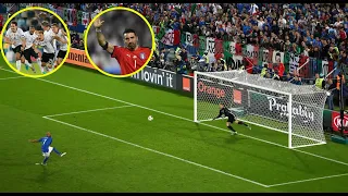 PENALTY SHOOTOUT: Germany vs Italy |  EURO 2016 Quarter Final - Zaza Miss, Buffon Cries