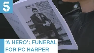 Hundreds of mourners pay tribute to killed police officer Andrew Harper at funeral | 5 News