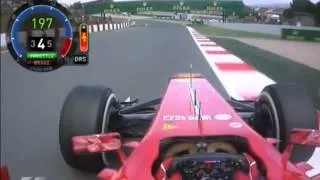 F1 2013 - Fernando Alonso P5 OnBoard [Spain][HD]
