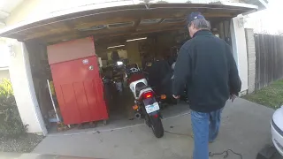 That V4 Sound - 83  VF750F Interceptor with Mike Velasco Exhaust