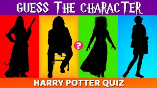 Guess The Harry Potter Character By Silhouette | Harry Potter Quiz