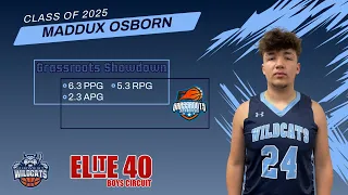 Maddux Osborn 2025 Grassroots Showdown Highlights