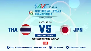 Thailand VS Japan  : The 1st Asian Men's U16 Volleyball Championship