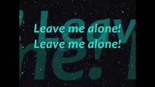 Michael Jackson - Leave me alone Lyrics