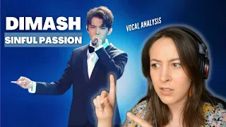 Vocal Coach Reacts to DIMASH KUDAIBERGEN Sinful Passion | Jennifer Glatzhofer