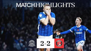 All Square In PO4 🟦 | Pompey 2-2 Charlton Athletic | Highlights