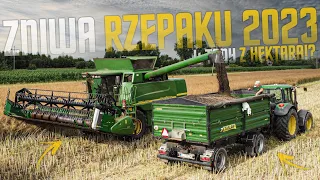 ☆Pierwsi We Wsi!?☆4t/ha!?☆Żniwa Rzepaku 2023☆2x John Deere 6630,9680i WTS & Zasław W Akcji!?☆