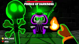 Can I BEAT The *NEW* PRINCE OF DARKNESS BOSS? (Bloons First Person Shooter)