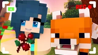 Meet our new BABY FOX in Minecraft!