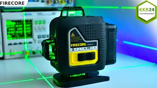 Laser level DOES NOT KILL!!! Firecore F504T-XG. Review