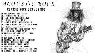 Classic Rock Greatest Hits Playlist - Acoustic Classic Rock 60s 70s 80s