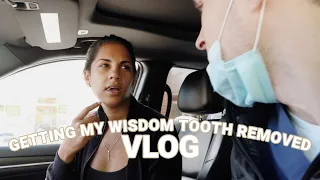 GETTING MY WISDOM TOOTH REMOVED | VLOG (funny reaction)