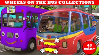 Wheels on the Bus Rhymes Collection | Nursery Rhymes and Kids Songs