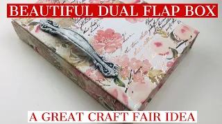 MAKE THIS BEAUTIFUL BOX - GREAT FOR YOUR CRAFT FAIR TABLE