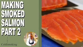 HOW TO MAKE COLD SMOKED SALMON Part 2 - Salting & Curing Salmon