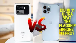 MI 11 ULTRA vs IPHONE 13 PRO  MAX! INTENSE COMPARISON