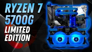 Сборка Мини ПК на AMD Ryzen 7 5700G. Водяное охлаждение компьютера в корпусе Barrowch ITX FBCEI-PA