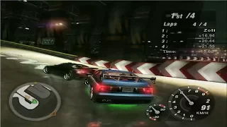 Need For Speed Underground 2: Walkthrough #53 - Parkade Track 1 [Street X] (Stage 3)