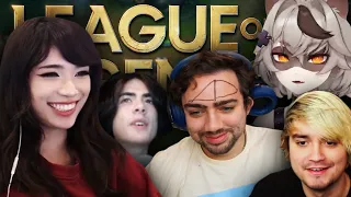 Emiru plays League with Mizkif, Snuffy, Wantep and CrazySlick