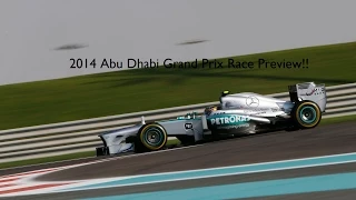 2014 Abu Dhabi Grand Prix Race Preview as Lewis Hamilton on F1 2014 Game 14 Laps