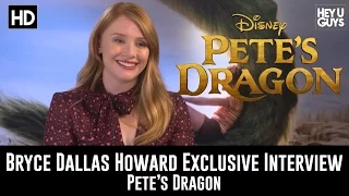 Bryce Dallas Howard - Pete's Dragon Exclusive Interview
