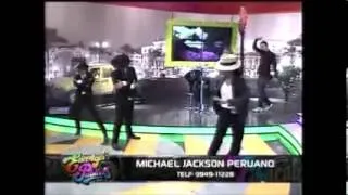 MICHAEL JACKSON PERUANO / ENEMIGOS PUBLICOS 2013