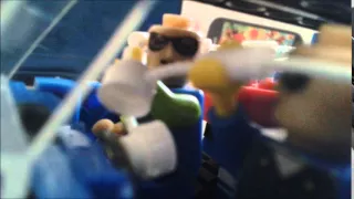 1995 Crash Test Dummies PSA - Exercising with Seat-Belts (Lego Version)