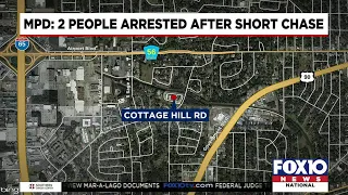 MPD: 2 arrested after short chase