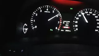 Lexus GS350 acceleration 0-130 km/h