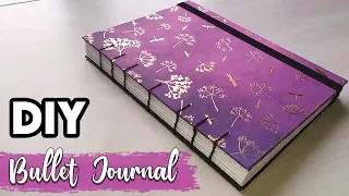 DIY Bullet Journal  | How to make a Bullet Journal | no talking tutorial