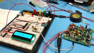 Arduino Frequency Counter with 5 Watter