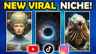 Make PASSIVE INCOME with NEW VIRAL NICHE (Not Saturated) | YouTube and TikTok Video Creation with AI