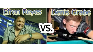 - Efren Reyes -  vs. - Denis Grabe - The 2014 World 9-Ball Championship