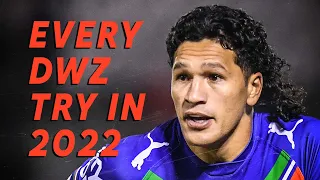 Every Dallin Watene-Zelezniak try from the 2022 NRL season.