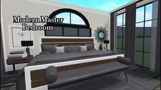 Roblox : Bloxburg | Modern Master Bedroom {Speedbuild}