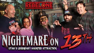 Nightmare on 13th Tour! Utah's BEST Haunted House! (Part One)