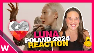 🇵🇱 Luna - "The Tower" | Poland Eurovision 2024 | American yoga teacher reacts