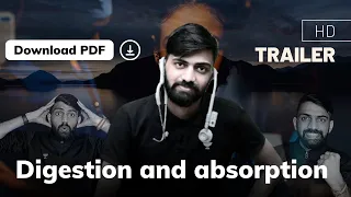 🔥Digestion and Absorption | Trailer | Chapter - 16 | Class 11 | NCERT Word by Word | Anmol Sharma