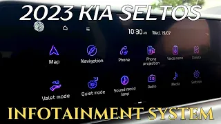 2023 Kia Seltos Infotainment System - Demo & Features