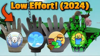 The EASIEST Badge Gloves To GET In Slap Battles! (Updated 2024)