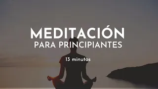 Meditación para principiantes: Libera la tensión, calma tu mente | 13 minutos Gabriela Litschi