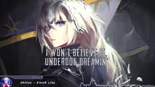 Nightcore - Finish Line (Skillet) - (Lyrics)