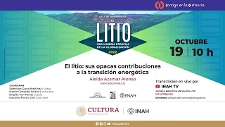 Ciclo de conferencias El Litio: Una minería esencial de la globalización. Sesión 3