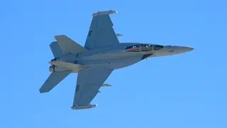 EA-18G Growler Demo - Aviation Nation 2019