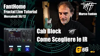 FRACTAL TUTORIAL (Italiano) - Cab Block, come scegliere le IR