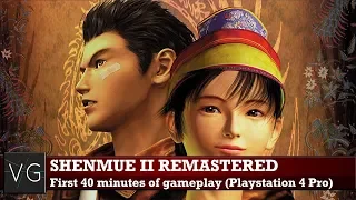 Shenmue II (PS4 Pro) - first 40 minutes of gameplay. Japanese audio - no commentary.