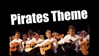 Pirates of the Caribbean theme guitar ensemble cover