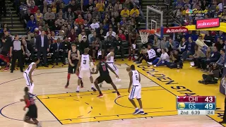 Stephen Curry explodes against the bulls