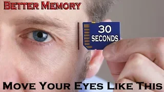 Move Your Eyes Like This for 30 Seconds to Improve Memory - Dr Alan Mandell, DC